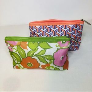 Two Clinique Cosmetic Bags